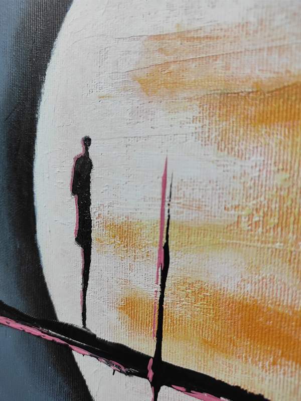 LES VOYAGEURS DU VIDE (Vendu) – Image 2